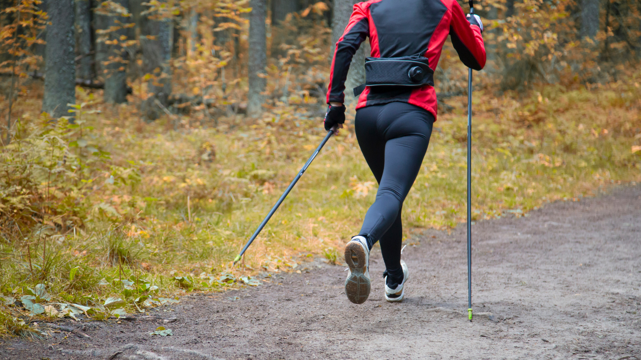 A megfelelő tempó nordic walkingozáshoz