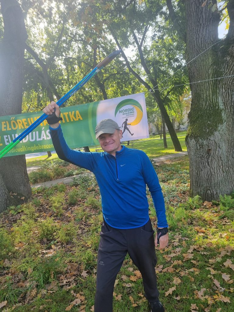 Arany Csaba Nordic Walking edző